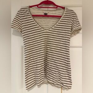Striped V-Neck Women’s Top